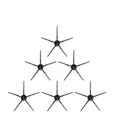 Roborock S6 MaxV Uyumlu Yedek Yan Fırça-6 Parça