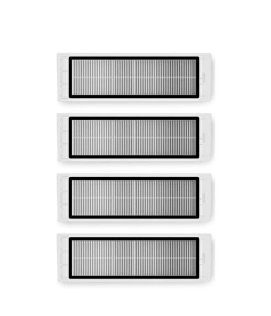 Roborock S6/S6 Pure Uyumlu Yedek Hepa Filtre-4 Parça