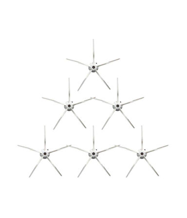 Roborock S6/S6 Pure Uyumlu Yedek Yan Fırça-6 Parça