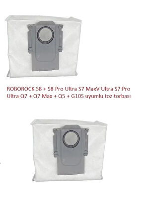 S8 + S8 Pro Ultra S7 MaxV Ultra S7 Pro Ultra Q7 + Q7 Max + Q5 + G10S uyumlu toz torbası