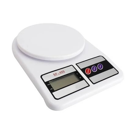 Eco Lounge SF-400 Dijital Mutfak Tartısı Beyaz 7 kg 1 gr Hassasiyet