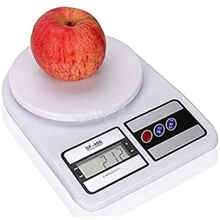 Eco Lounge SF-400 Dijital Mutfak Tartısı Beyaz 7 kg 1 gr Hassasiyet