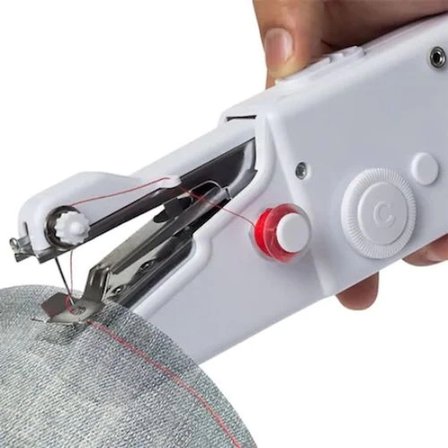 Eco Lounge Handy Stitch Mini Taşınabilir Dikiş Makinesi Pilli Beyaz