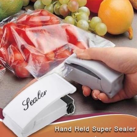 Eco Lounge Poşet Kapatıcı Handy Sealer Beyaz Isıya Dayanıklı Pratik Mutfak Aleti