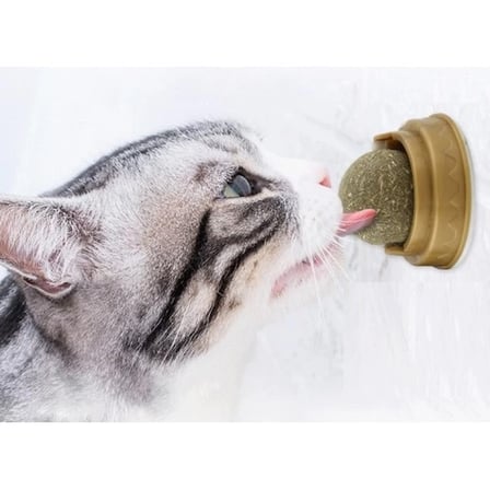 Eco Lounge Kedi Otu Oyun Topu Yapışkanlı 5 cm