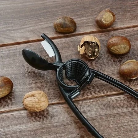 Eco Lounge 2'si 1 Arada Kestane Çizici ve Ceviz Kıracağı Siyah