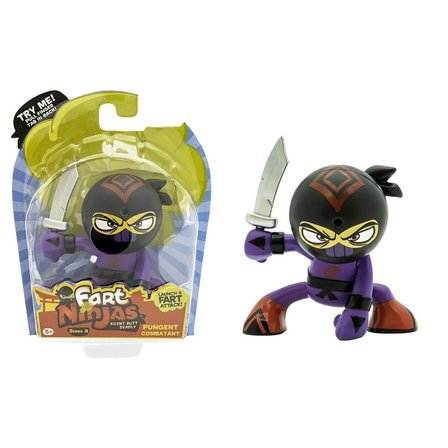 Eco Lounge Fart Ninjas Seri 9 Gaz Çıkaran Robot Oyuncak Sensörlü 10 Farklı Ses