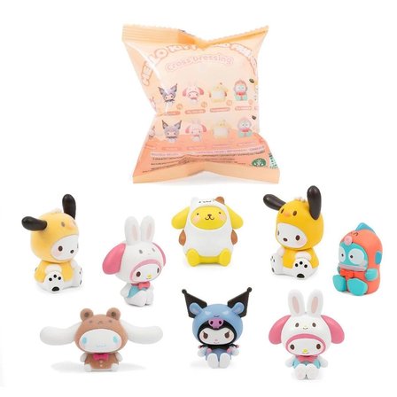 Eco Lounge Sanrio Kıyafet Değiştirme Partisi Mini Figür 4 cm Sürpriz Paket