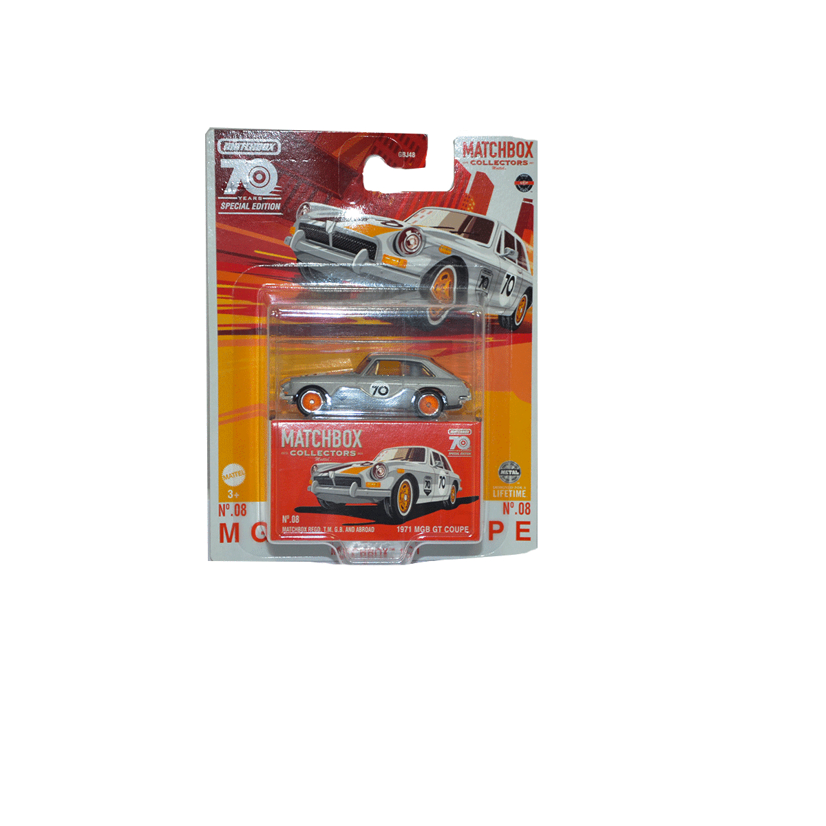 Matchbox Collectors 70. Yıl Özel Seri Oyuncak Araba Gri
