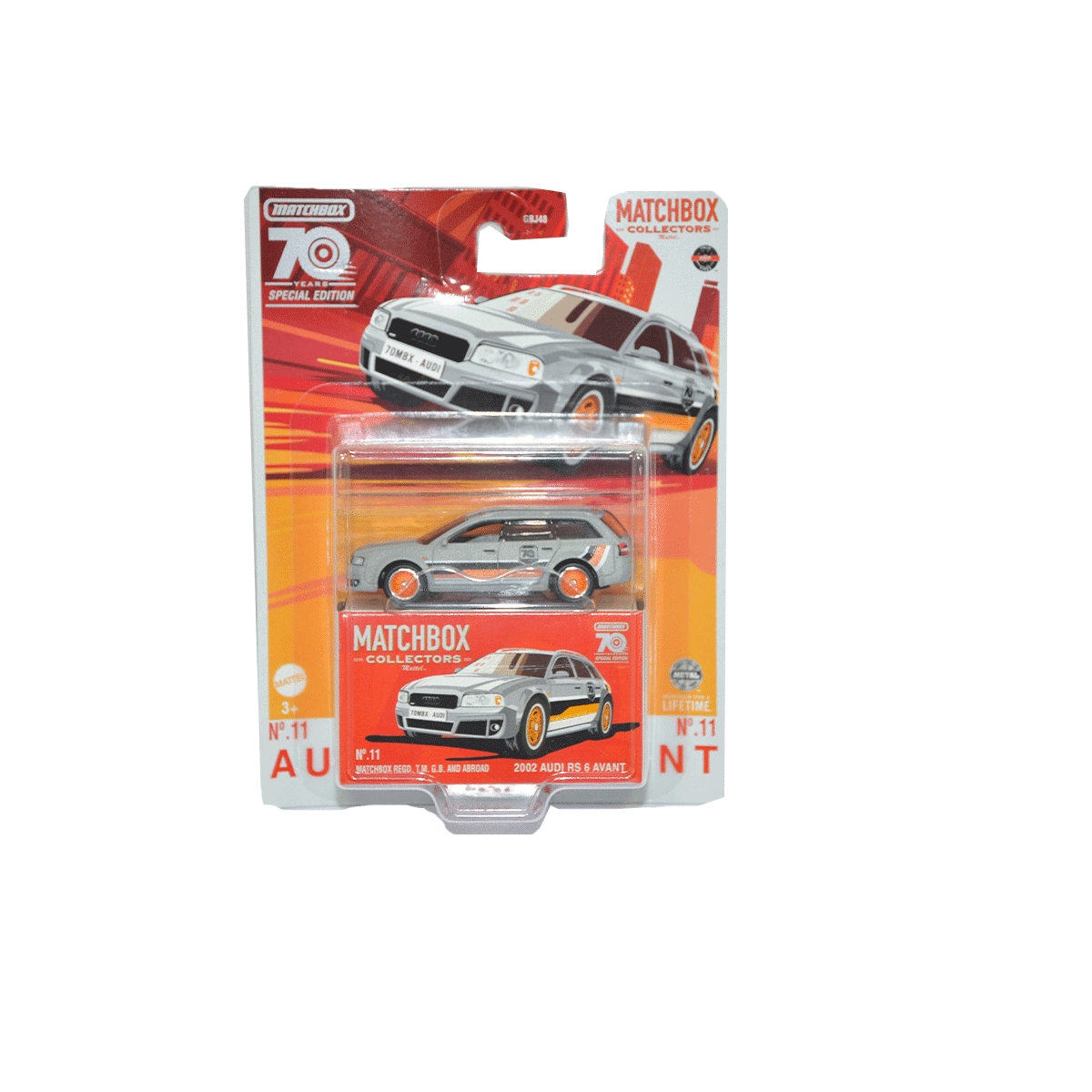 Matchbox Collectors 70. Yıl Özel Seri Oyuncak Araba Gri