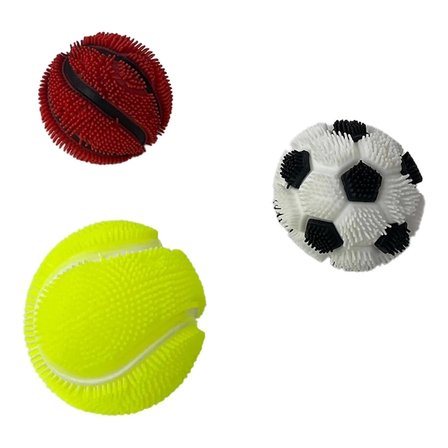 Eco Lounge Dikenli Işıklı Spor Temalı Top Çocuk Oyuncağı Duyusal Top