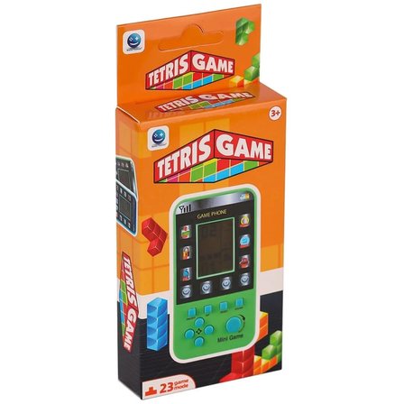 Eco Lounge Tetris Oyun Konsolu 23 Oyun Modlu Nostaljik El Oyuncağı