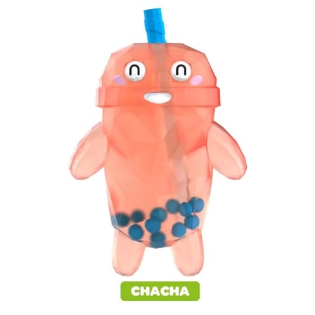 Eco Lounge Bubble Tea Crystal Boba Pals Esnek Oyuncak Figür 14 cm