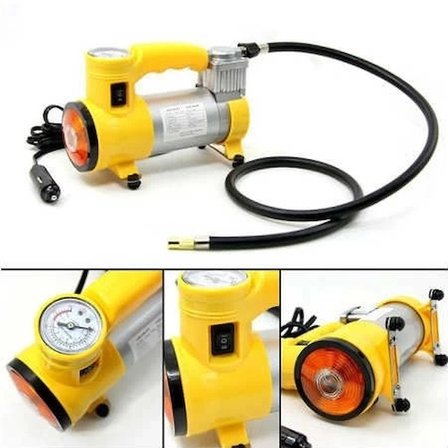 Eco Lounge CY102-10 Oto Kompresör 12V 150 PSI Metal Gövdeli Mini Hava Pompası
