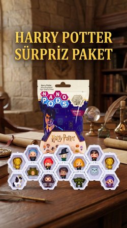 Nano Pods Harry Potter Figür Model Sürpriz Koleksiyon Oyuncağı Plastik