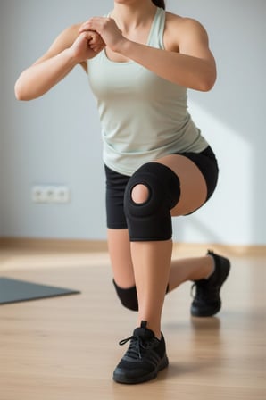 Patella Destekli Çapraz Bağ Diz Korsesi Spor ve Menisküs İçin İkili