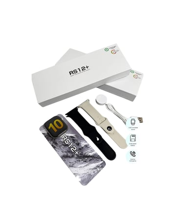 RS12 PRO+ 2025 Serisi Özel Üretim Full Ekranlı Akıllı Saat – Nabız ve Uyku Takibi, Bluetooth Arama, 