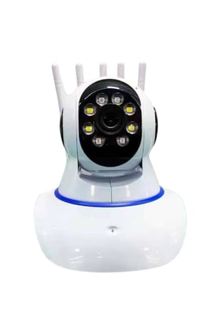 LED Aydınlatmalı 5 Antenli Motorlu 1080P Wifi Kamera Sensörlü