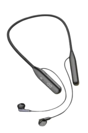 100 Saat Kablolu Boyun Askılı Dijital Göstergeli Bluetooth Kulaklık
