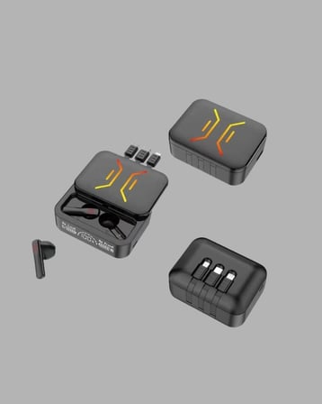Powerbank’lı Bluetooth 5.3 Kulaklık – Kablolu/Kablosuz Kullanım, Dokunmatik ve Uzun Pil Süresi