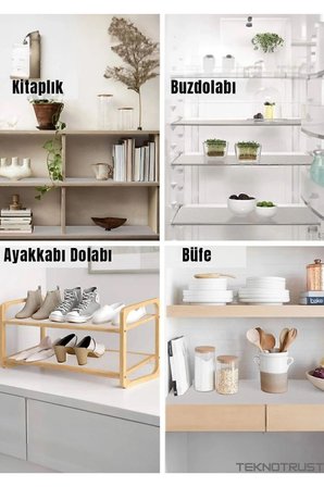 Mutfak Kaydırmaz Şeffaf Raflık Kaymaz Dolap Içi Çekmece Örtüsü Pvc 45x300 Cm Koruyucu Eva Kalın