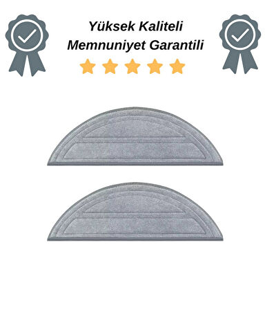 Roborock S8 Pro (Ultra Değil!) Uyumlu 2 Adet Mikrofiber Mop Bez