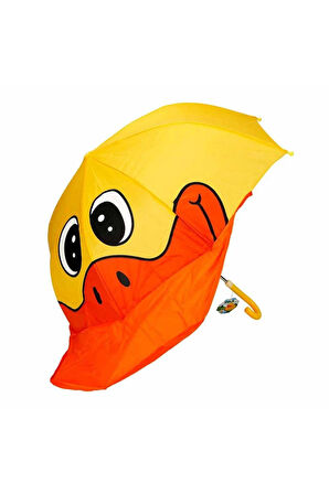 Bfs 2986 Ördek Şekilli Çocuk Şemsiyesi 45 Cm -Sunman