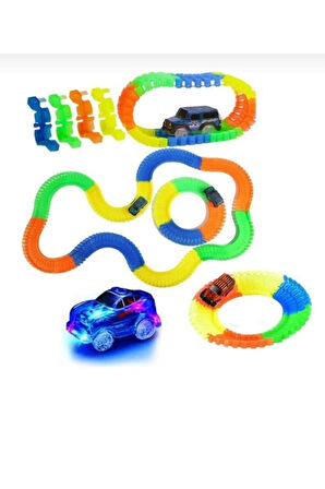 Seçtim Aldım 8010 Işıklı Arabalar Ray Uzunluğu 480 Cm 384 Parça 3 480 Cm 384 Parça 3