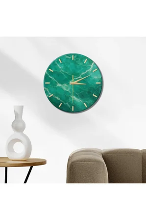 Dekoratif Duvar Saati – 33 cm UV Baskılı MDF Duvar Saati