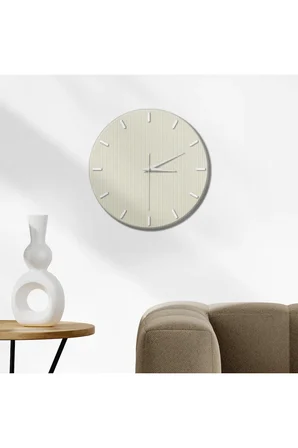 Dekoratif Duvar Saati – 33 cm UV Baskılı MDF Duvar Saati