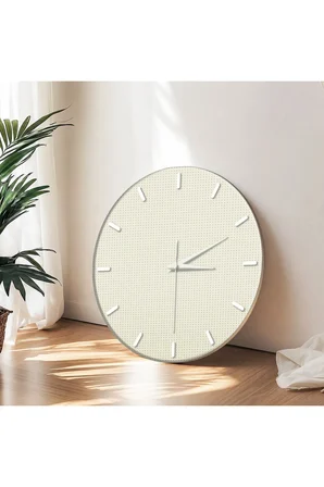 Dekoratif Duvar Saati – 33 cm UV Baskılı MDF Duvar Saati