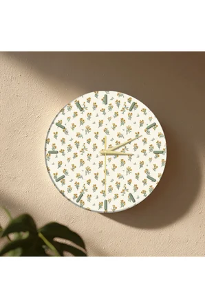 Dekoratif Duvar Saati – 33 cm UV Baskılı MDF Duvar Saati