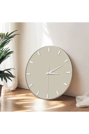 Dekoratif Duvar Saati – 33 cm UV Baskılı MDF Duvar Saati