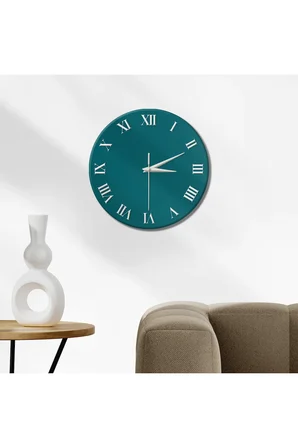 Dekoratif Duvar Saati – 33 cm UV Baskılı MDF Duvar Saati