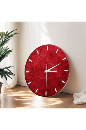 Dekoratif Duvar Saati – 33 cm UV Baskılı MDF Duvar Saati