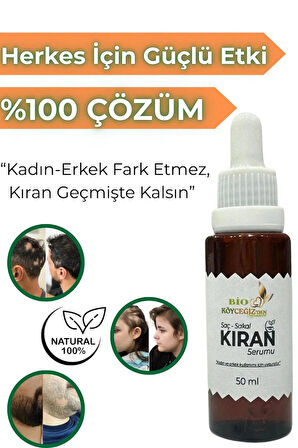 Saçkıran & Sakal Kıran Mucizevi Etki ( Erkek - Kadın ) Serum 50ml