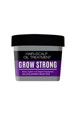 Grow Strong Zayıf Saçlar Için Güçlendirici Süper Saç Bakım Yağı 240 Ml ,,,,serum017