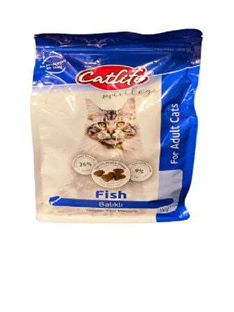 Catlife CATLİFE BALIKLI YETİŞKİN KEDİ MAMASI