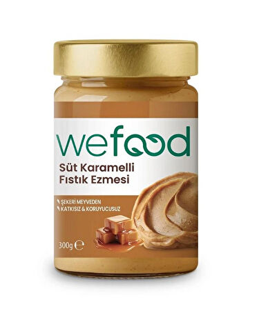 weefood Süt Karamelli Fıstık Ezmesi 300 gr