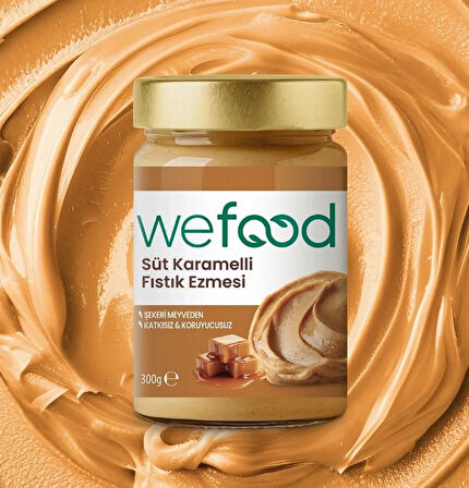 weefood Süt Karamelli Fıstık Ezmesi 300 gr