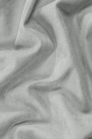 Gauze Fabric Design SAFİR KADİFE DOKULU AÇIK GRI YÜKSEK KALİTELİ EKSTRAFORLU FON PERDE 300 x 250