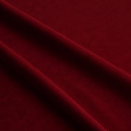 Gauze Fabric Design KADİFE DOKULU DERTSİZ MASA ÖRTÜSÜ, Safir Kırmızı