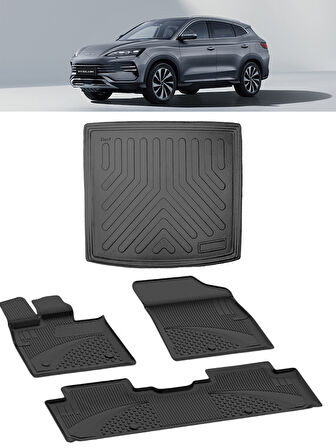 Sahler Byd Seal  4.5 D Paspas ve 3D Rizline ALT Bagaj Havuzu Set