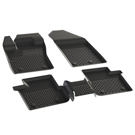 Sahler Egea Hb 2015 ve Sonrası 4.5D Paspas ve Rizline 3D Bagaj Havuz Set
