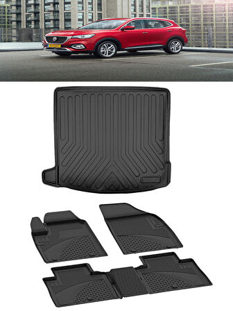 Sahler Mg Hs 2018 2024 Benzinli 4.5D Paspas ve 3D Rizline Bagaj Havuzu Set