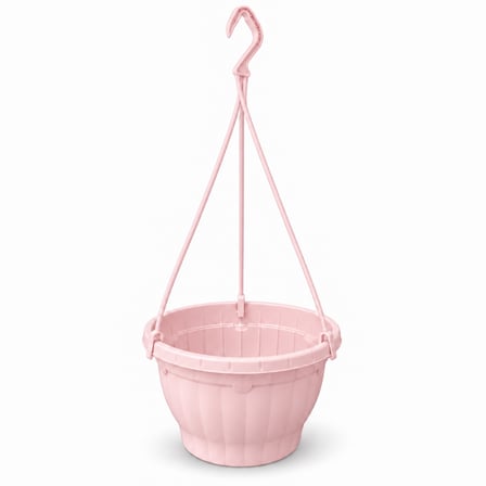 ŞEKER PEMBE ASKILI SAKSI 3 ADET 3.5 LT (22.5CM X 14 CM)