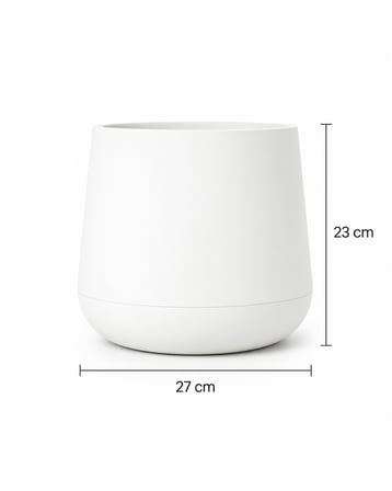 FJELL MODÜLER UV SAKSI (Beyaz) - 4 LT İÇ & DIŞ MEKAN SAKSI