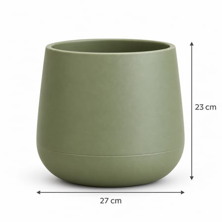 FJELL MODÜLER SAKSI YEŞİL ( 4 LT İÇ & DIŞ MEKAN UV SAKSI)