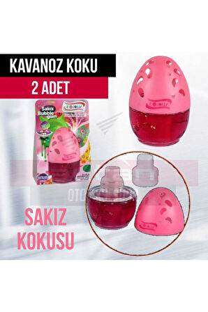 100 Ml Kavanoz Koku Sakız 2 Adet