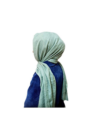 Bambu Kraş Şal Hafif Ütü Gerektirmez Rahat Hijab Tesettür Şal